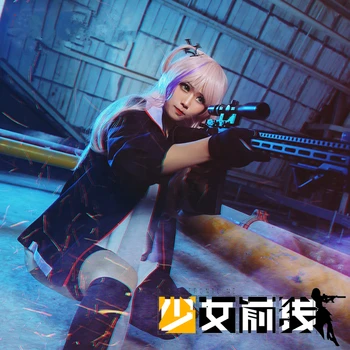 

[PER-SALE] Game Girls Frontline ST-AR15 Battle Uniform Cosplay Costume For Women Halloween Carnival Free Shipping 2019 New.