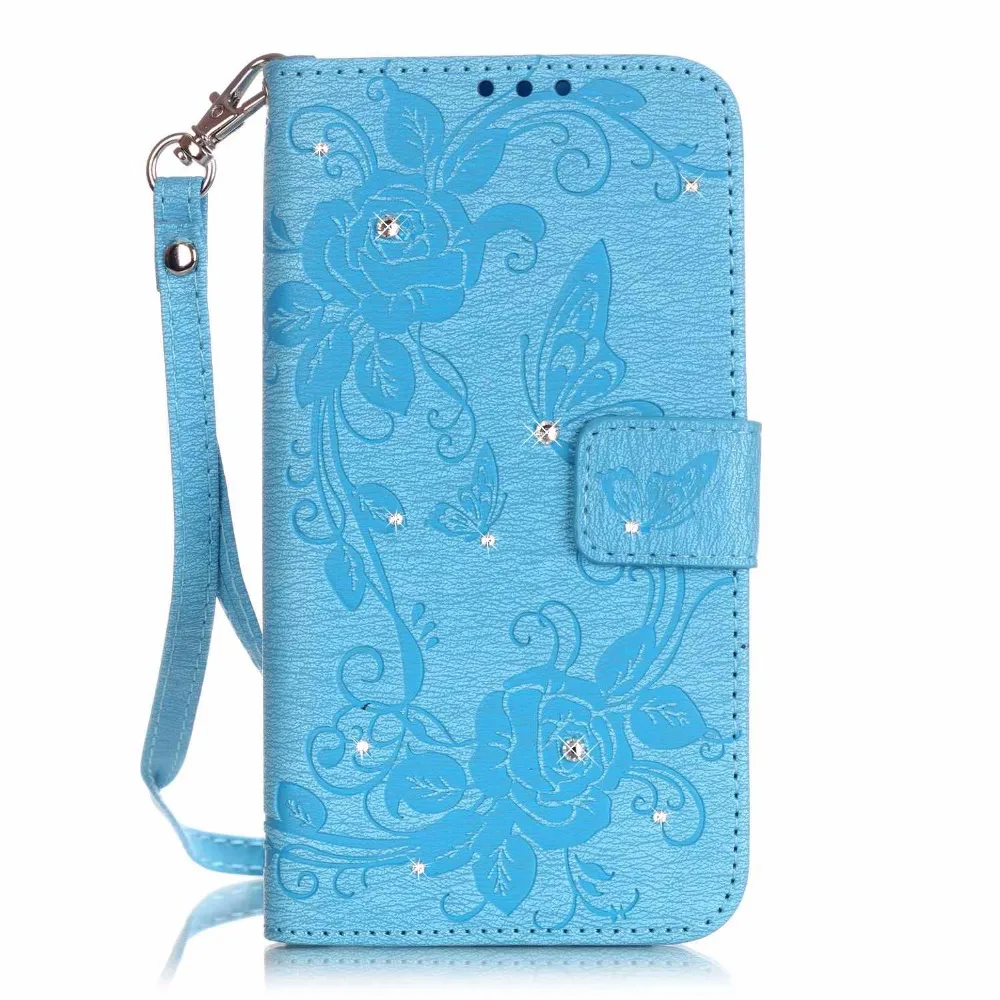 

FGHGF Original New Case For LG G5 Diamond Mounting Iris PU Leather Cover For LG K7 K8 Wallet Case For LG G5 K7 K8 Hot Case Coque