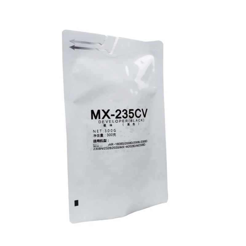 

300gram per bag compatible developer MX235 for sharp copier M-1808 2008 2028 2308 2035 2328