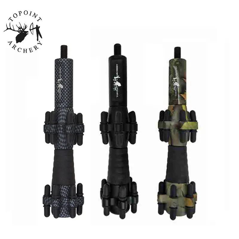 1pc 6.5inch Archery Compound Bow Stabilizer Aluminum Alloy Shock