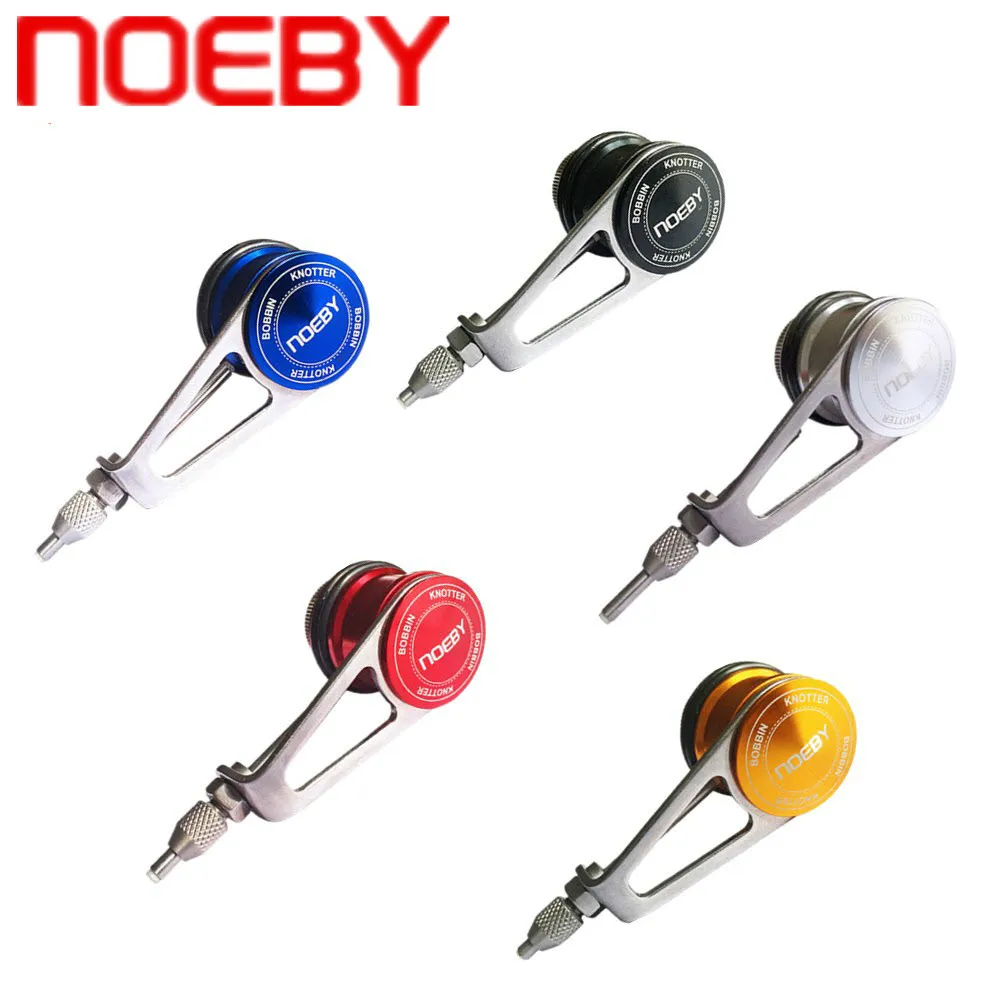 NOEBY NEW GT Knot Knotter Fishing Line Winder Bobbin Knotter Metal Knot