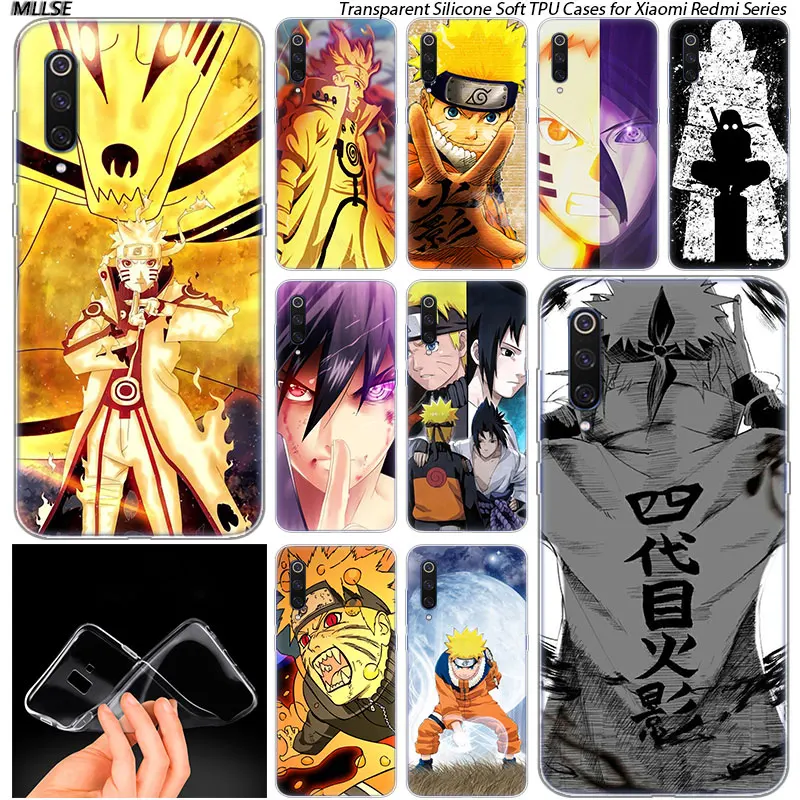 

Anime Naruto Naruto Soft Silicone Case for Xiaomi Pocophone F1 Mi 5X A1 6X A2 8 SE Lite Play Mix3 9 9SE 9T Pro CC9 Cover