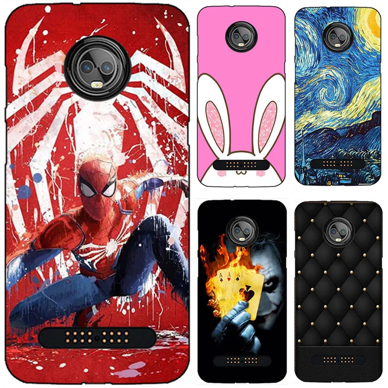 

Soft TPU cover For Motorola Moto Z2 Force Cute Painting Case For Motorola Moto Z2Force phone cover For Moto Z2 Force Phone Bags