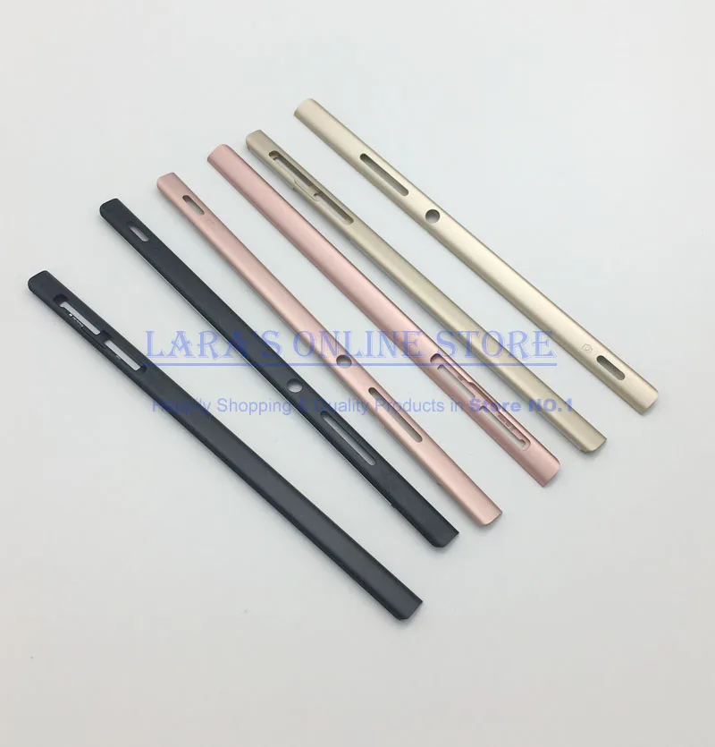Silver&ampBlack New Side Rail Stripe Middle Frame Bezel Housing for Sony Xperia XA1 with Buttons Replacement Parts | Мобильные