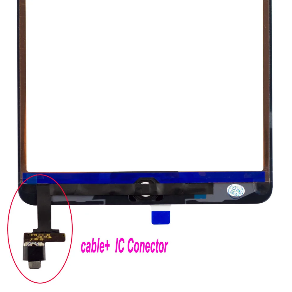 Для iPad mini 3 mini3 A1599 A1600 A1601 Touch для Ipad mini 4 mini4 A1538 A1550 сенсорный экран дигитайзер кнопка Home Бесплатные инструменты