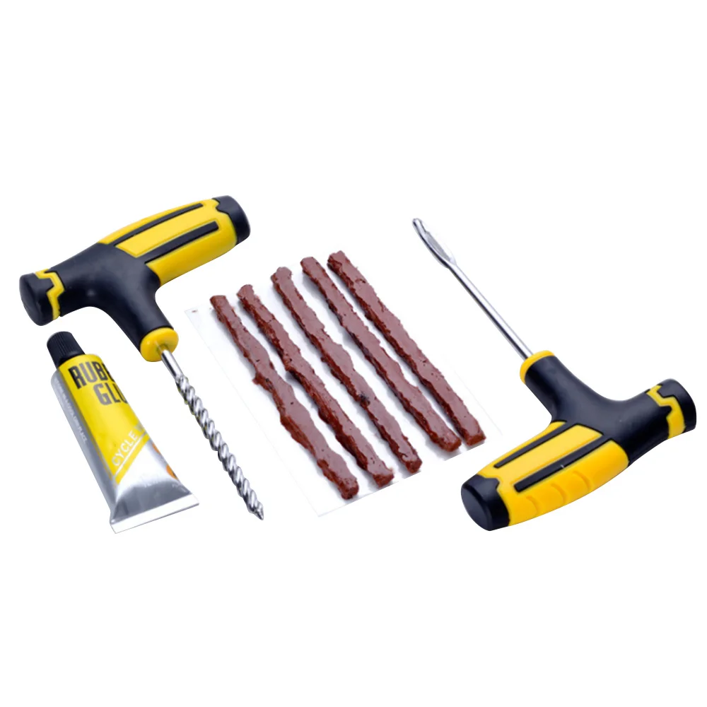 

1 Set Car Tire Repair Tools Set Auto Motorcycle Tubeless Vacuum Tires Repairing Tool Kit Patch Universal Car Accessories For BMW