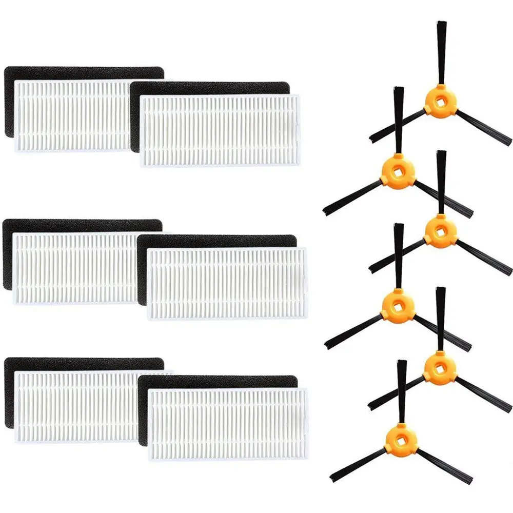 Робот-часть HEPA фильтр + боковая щетка радикальные Roborock робот аксессуары для Eufy робот-RoboVac 11 чистильщика