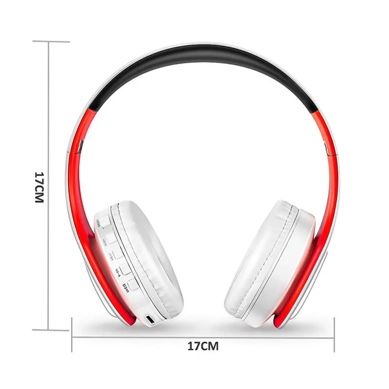Bluetooth наушники TRANSCTEGO Беспроводная стереогарнитура 4 1 FM радио TF карта для
