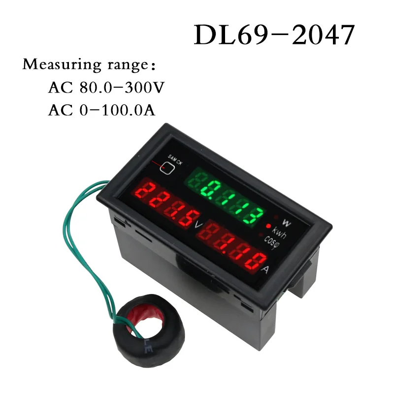 

Dl69-2047 digital ac voltmeter digital display ammeter meter power meter high quality