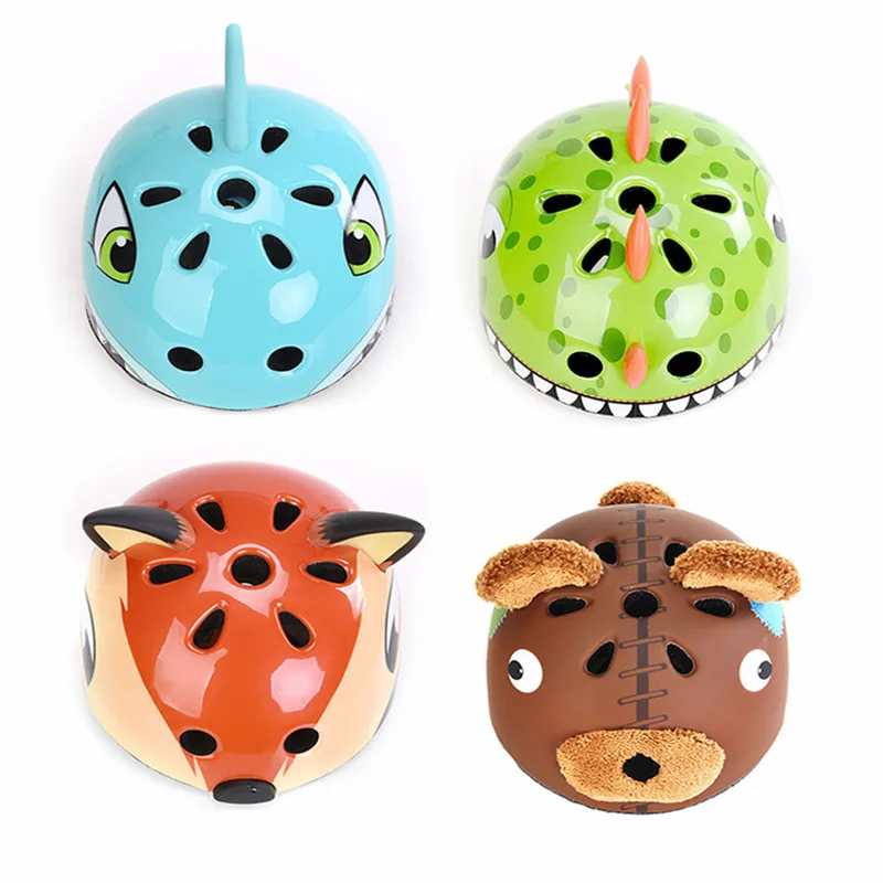 Ultralight kids bicycle cartoon helmet children cycling helmet city road bicycle headpiece for outdoor sports skating equipment