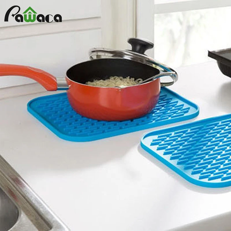 Buy Silicone Trivets Mat Pot Pan Holder Coaster