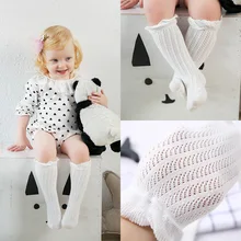 3 пар/лот, весенние дышащие хлопковые носки для маленьких девочек Нескользящие носки для маленьких девочек милые летние носки для маленьких девочек, CS.31