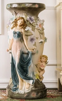 The new European Roman column. Wedding road lead. Resin flower POTS. Flower base.