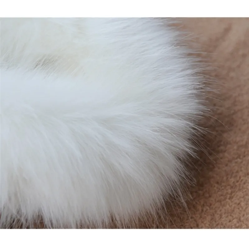Épaissir Chaud De Manteaux Okxgnz Nouveau La white Courte Plus Black Fausse D'hiver Courts Veste Wome Manteau Taille Vison En Col Parkas Fourrure Renard nZrzOqwZ0