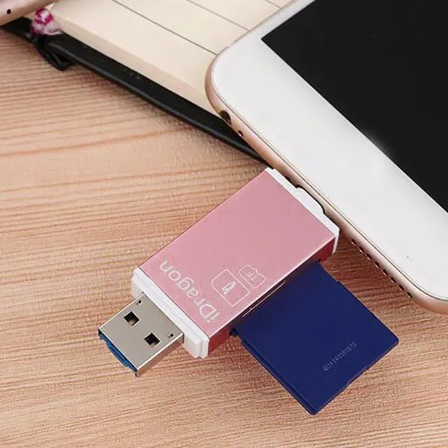 Special Offers Mini Card Reader 3 In 1 TF Secure Digital Memory Card OTG Card Reader Expansion Card Portable For IOS For Android Computer Special Offers Mini Card Reader 3 In 1 TF Secure Digital Memory Card OTG Card Reader Expansion Card Portable For IOS For Android Computer