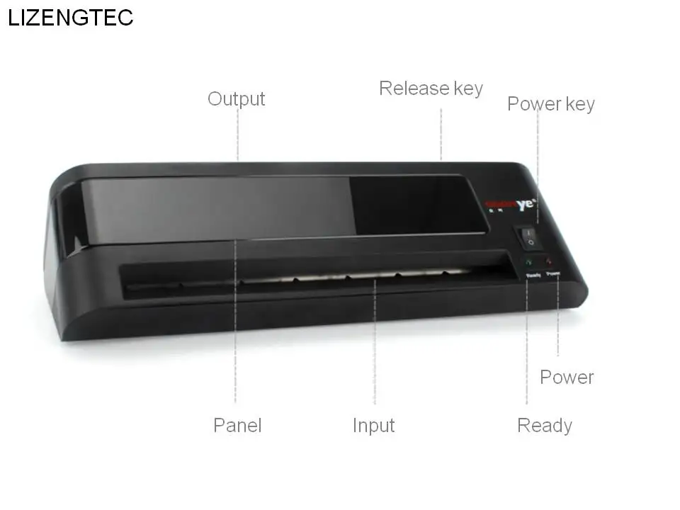 shipping lizengtec новые офисные кресла горячей и холодной роликовый ламинатор для A4 Бумага документ фото низкая Мощность