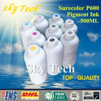 

500ML*9 Pigment ink suit for Epson surecolor P600 , suit for T7601 to T7609 , 9 colors water proof ink