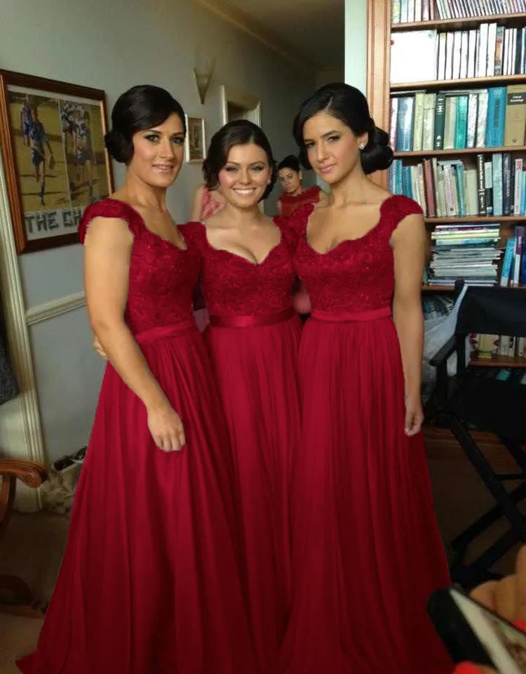 Cranberry Bridesmaid Dresses