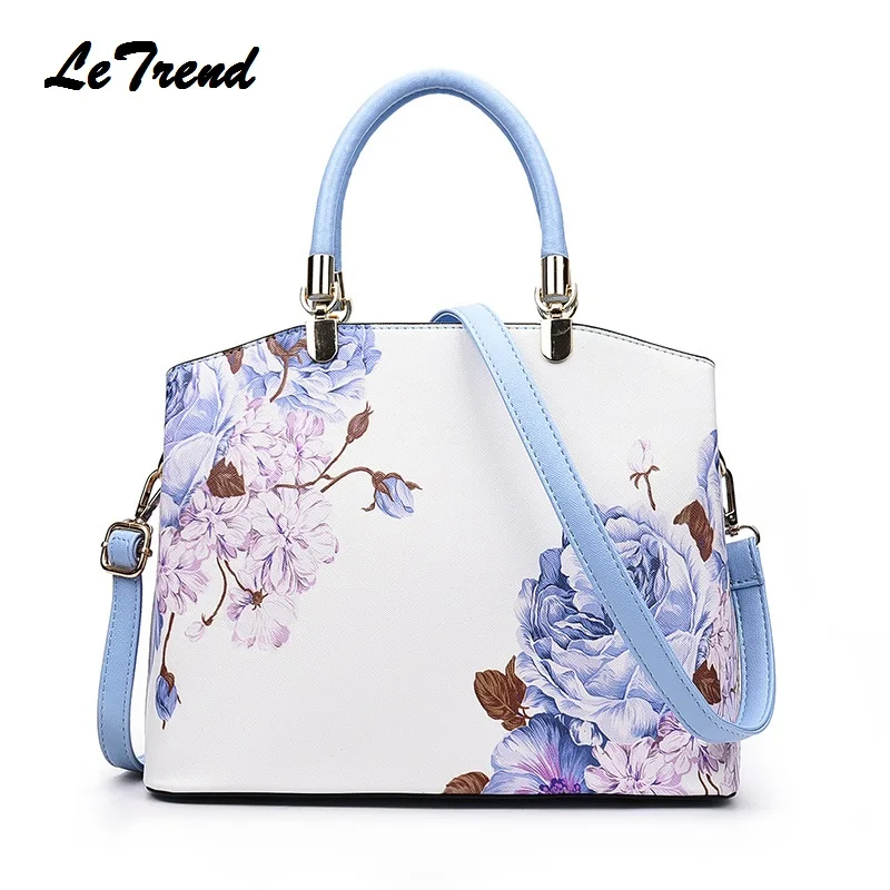 

LeTrend Fashion Female PU Leather Doctor Bag Women's Handbag Shoulder Messenger bags Suitable for Girls Lady School Bag