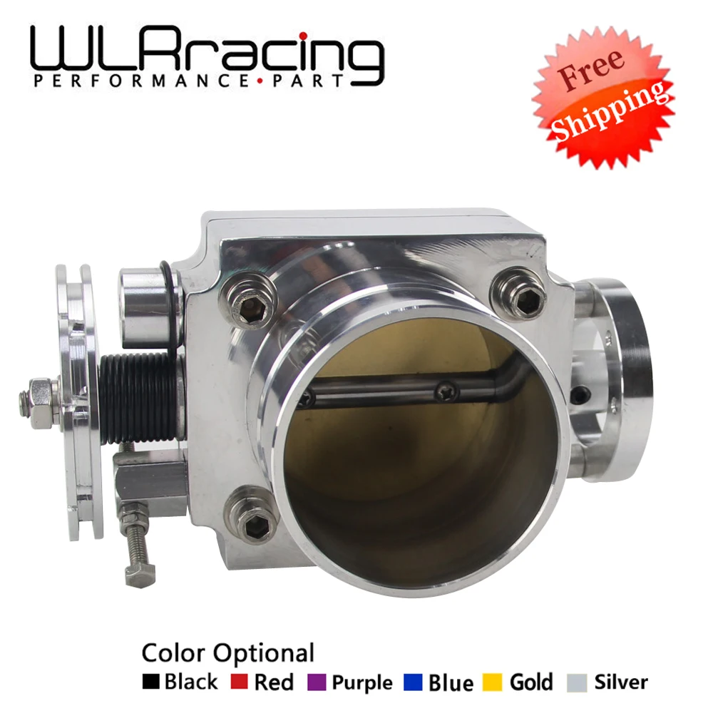 

WLR RACING - FREE SHIPPING NEW THROTTLE BODY 80MM THROTTLE BODY PERFORMANCE INTAKE MANIFOLD BILLET ALUMINUM HIGH FLOW WLR6980