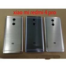 Nueva cubierta original para xiaomi redmi pro volver trasero de la batería cubierta de la puerta con la cámara trasera cubierta de la lente de reemplazo