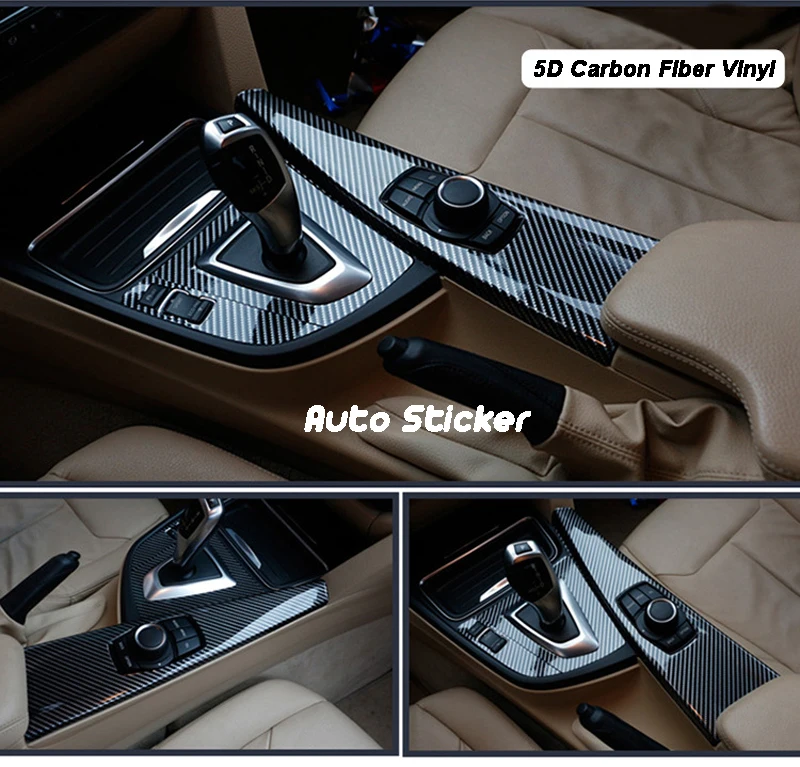 5D Glossy Carbon Fiber Vinyl Wrap-12