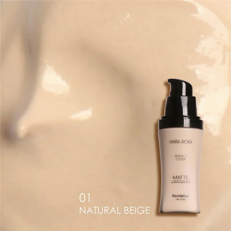 Основа для макияжа для лица Жидкая Основа BB Cream увлажняющий консилер Oil-control отбеливающая водостойкая Maquiagem 40g - Цвет: 1