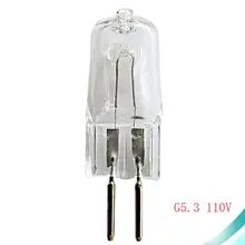 10 шт./лот G5.3 110 V 20 Вт/35Вт/50 Вт лампы Аромалампа масляная лампа pin галогенная лампа бисер