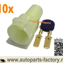 Longyue 10 шт./набор, OBD1 компонентов Американская классификация проводов 2р разъем для Honda распределительная вилка для мужчин и женщин