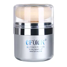 HUAMIANLI Micro-flash makeup powder powder brighten skin color control oil breathable anti-sweat no makeup powder