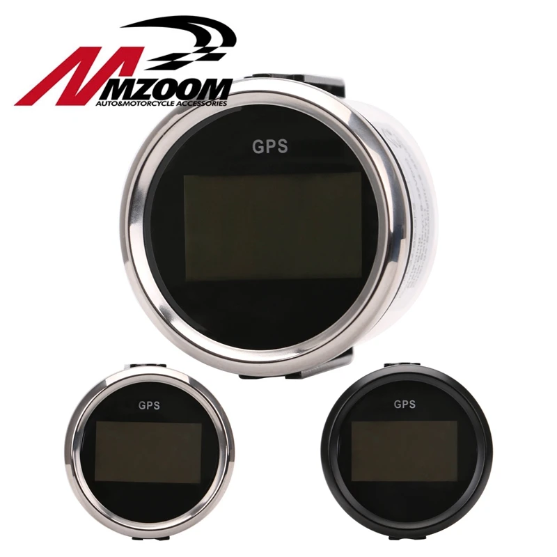 

Motorbike Meter Plastic Digital GPS Speedometer Odometer Tachometer Fit For Car Boat With Backlight 12V/24V