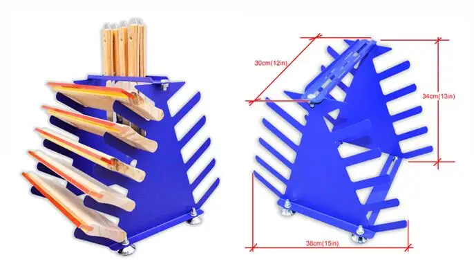 Вспомогательное оборудование для шелкотрафаретной печати Настольный Ракель и скребок для чернил стойка для инструментов для печати