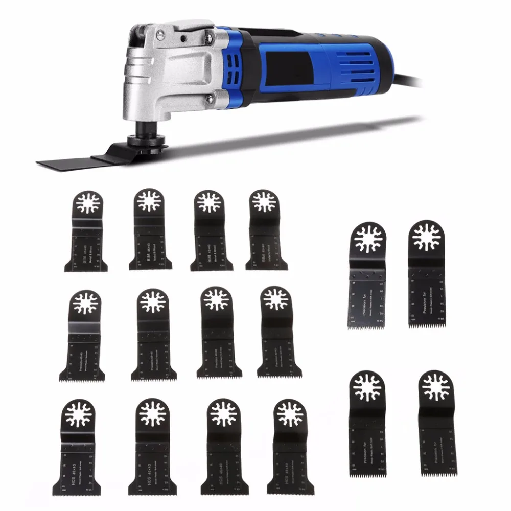 16 Pcs Oscillating Multi Tool Saw Blade For Fein Multimaster Dremel Makita Bosch 16 Pcs Oscillating Multi Tool Saw Blade For Fein Multimaster Dremel Makita Bosch