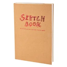 Potentate A4/A5 Sketchbook Notepad for Artist Sketch Drawing Design, 120Sheet Vintage Sketch Book Diary Drawing Notebook Gift