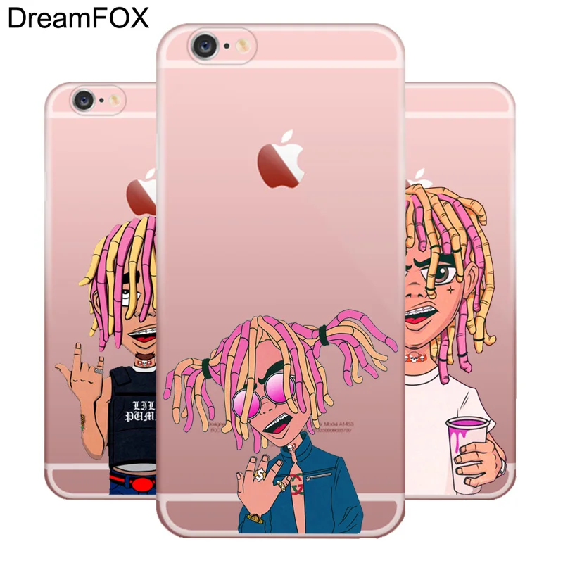 M523 Lil Pump Мягкий ТПУ силиконовый чехол для Apple iPhone 11 Pro XR XS Max 8X7 6 6S Plus 5 5S SE 5C 4 4S |