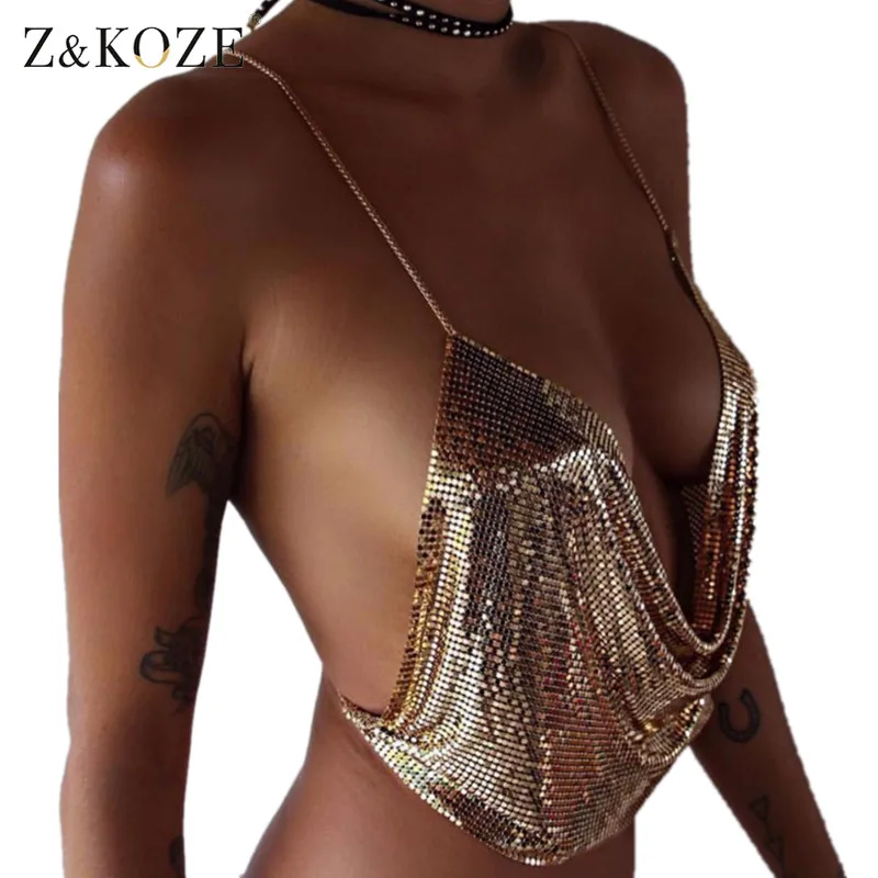 sequin club top