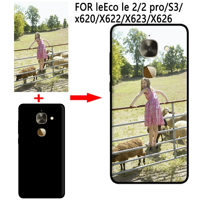 

mosirui Personalized Customized DIY Case FOR leEco le 2 2pro S3 x620 X622 X623 626 UV Printing Cover Soft TPU Silicone Back Case