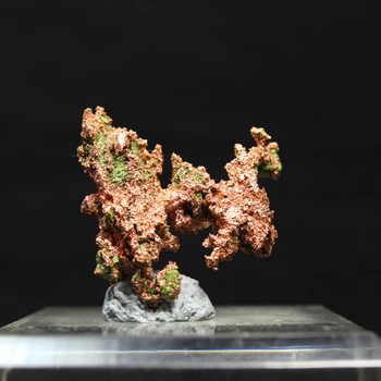 

Foreign natural golden copper mineral specimens teaching natural science collection of natural elements mineral specimens 19