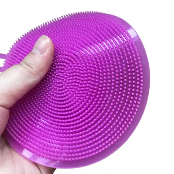 Силиконовые блюдо губки Silicon скраб щетка для мытья посуды Бесплатная силиконовые