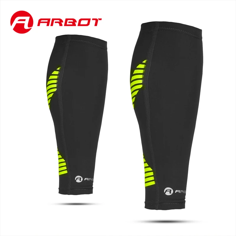 

Arbot Compression Calf Sleeve for Basketball Volleyball Men Support Calf Elastic Sports Wrap Guard Shin Leg Sleeve Protector