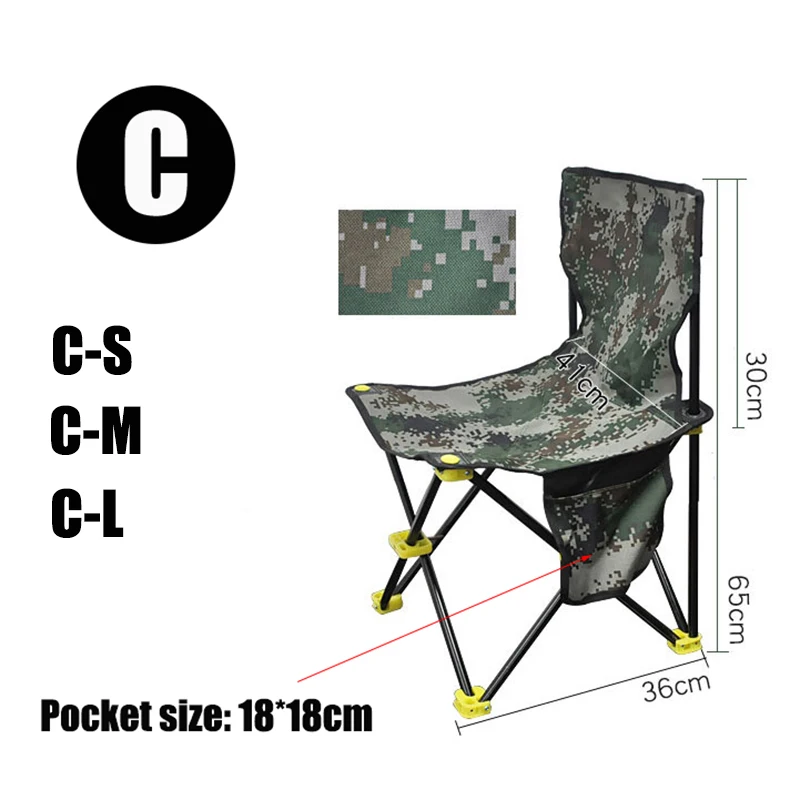 Portable Moon Chair Lightweight Fishing Camping BBQ Chairs Folding Extended Hiking Seat Garden Ultralight Office Home Furniture