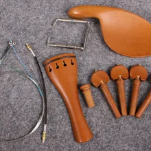 4/4 скрипка Запчасти Редкие хвостовой+ chinrest+ хвоста+ Торцевая булавка+ колышек# W13