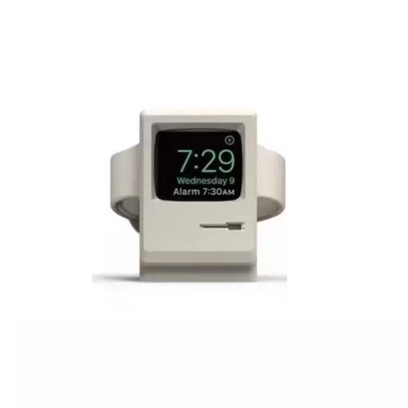

Retro Charger Dock Compact Stand For Apple Watch Series 1/2/3/4 38mm 42mm 40mm 44mm Charging Docking Desktop Holder