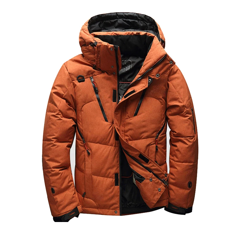NEW 2018 winter brand down jacket Men Multiple pockets thicken White Duck Down Jackets Down Parkas male coats clothing NEW 2018 winter brand down jacket Men Multiple pockets thicken White Duck Down Jackets Down Parkas male coats clothing