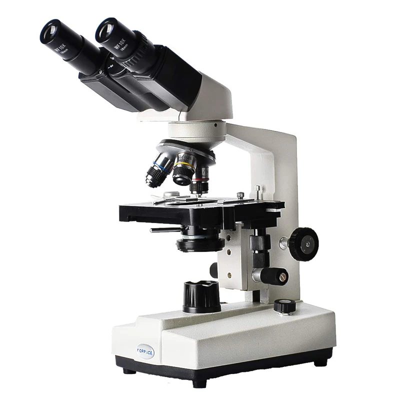 

100X-1600X Binocular Biological Microscope Home School Education Microscope for Children LED Double Layer Compound Biomicroscope