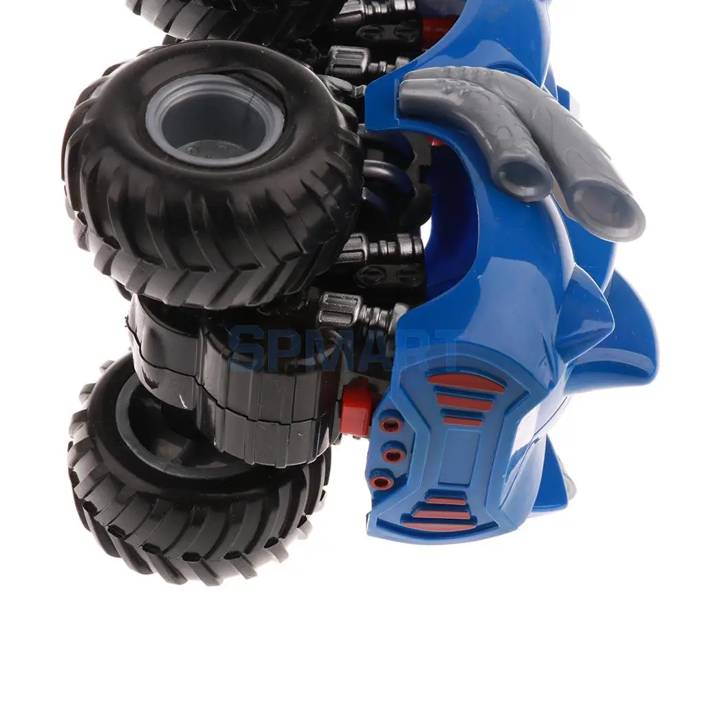 Pull Back Monster Truck Friction Powered Car Toys Gifts for Kids Boys Girls (Random)