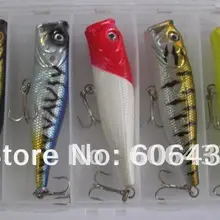 5 шт. воблер приманки поппер 90 мм 14 г, 5 шт./партия