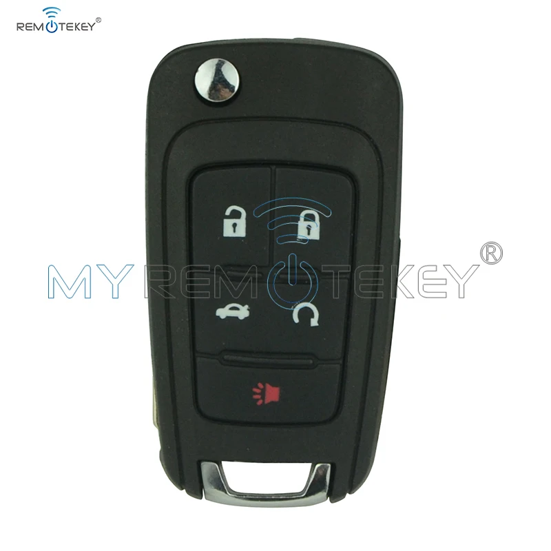 

Flip remote car key 5 button HU100 315 Mhz OHT01060512 for Chevrolet Camaro Cruze for Buick Encore Lacrosse Regal remtekey