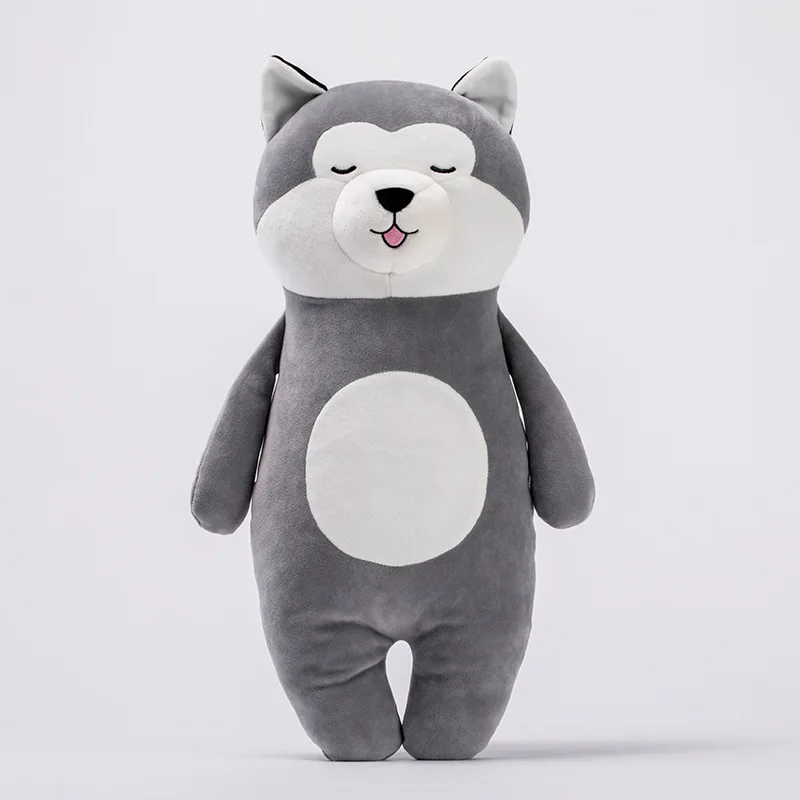 Dongzhur Husky juguetes de Peluche para niños juguetes de Peluche almohada lindo mullido Peluche Husky rodillas sentado regalo de Navidad para niños Dongzhur Husky juguetes de Peluche para niños juguetes de Peluche almohada lindo mullido Peluche Husky rodillas sentado regalo de Navidad para niños