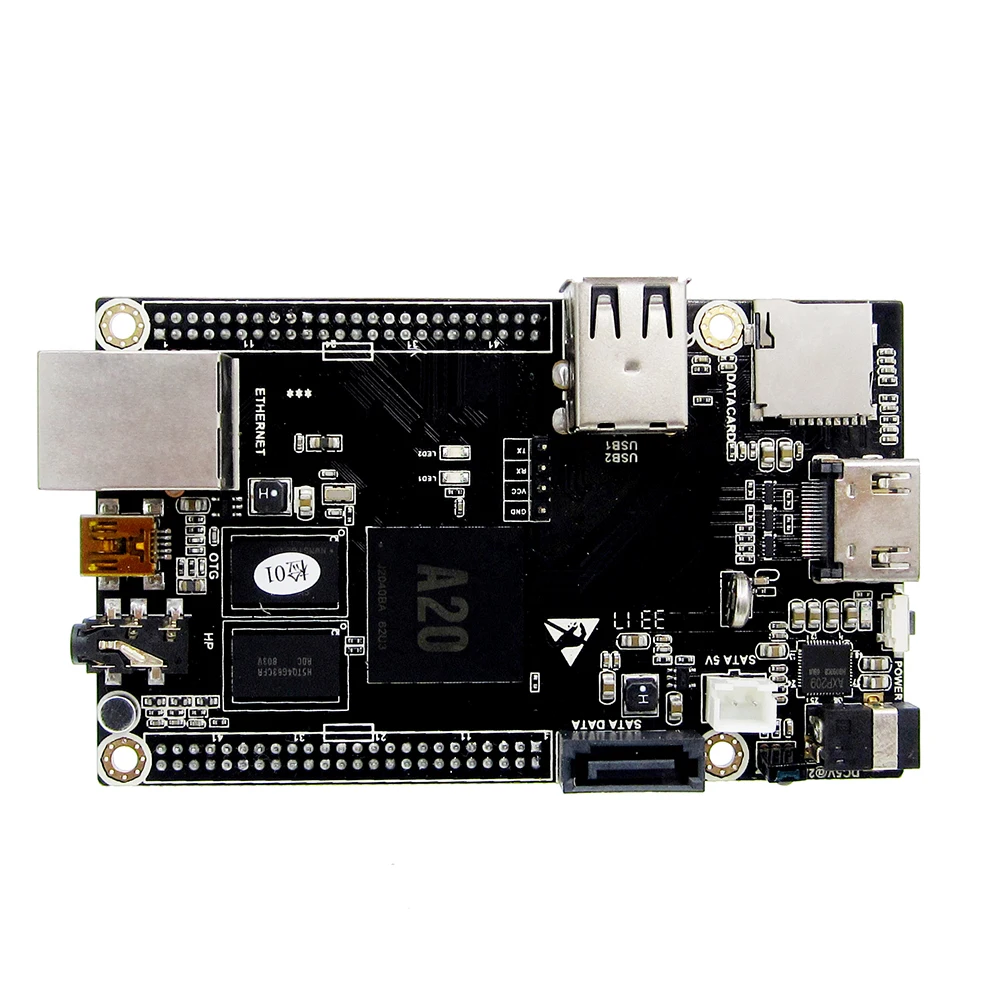 1pcs PC Cubieboard A20 Dual-core Development Board , Cubieboard2 dual core with 4GB Nand Flash Game Module